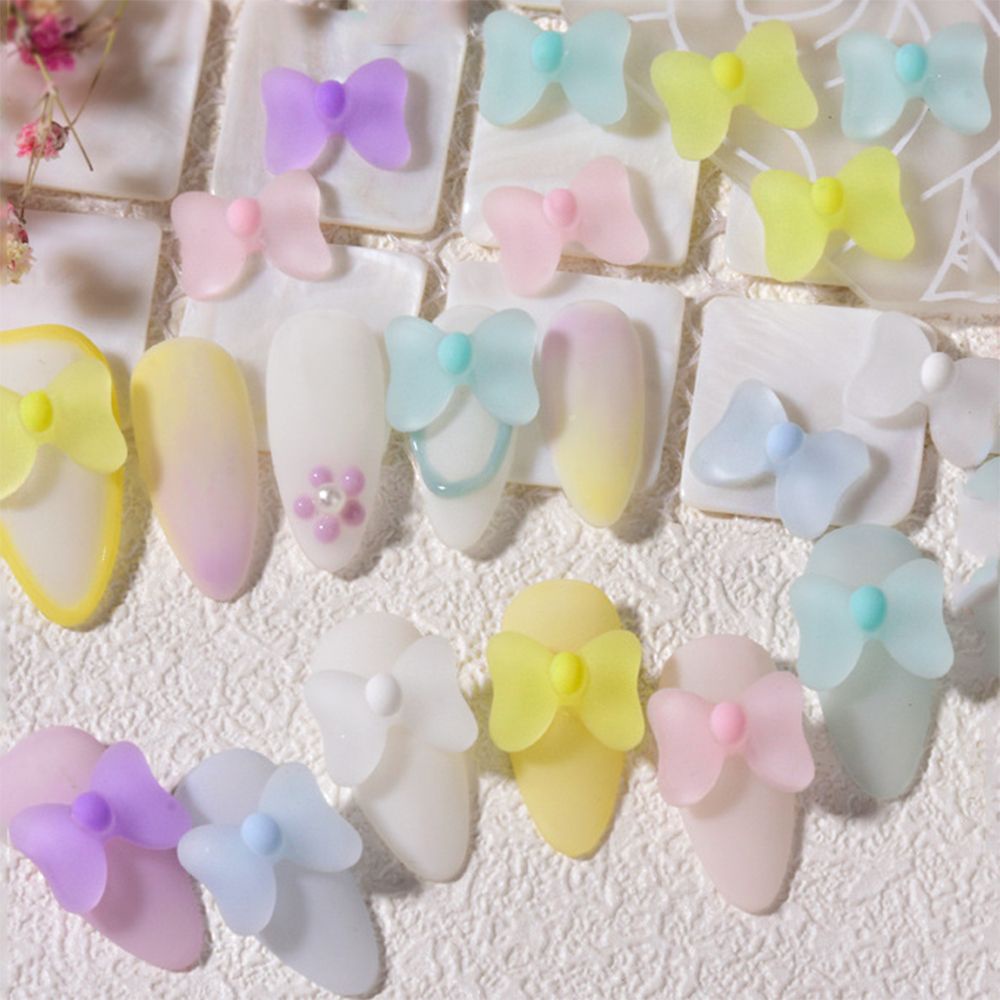 curtes-cute-nail-art-ornament-popular-manicure-accessories-bowknot-nail-art-jewelry-three-dimensional-multicolor-exquisite-frosted-jelly-bowknot-diy-nail-art-decoration-multicolor