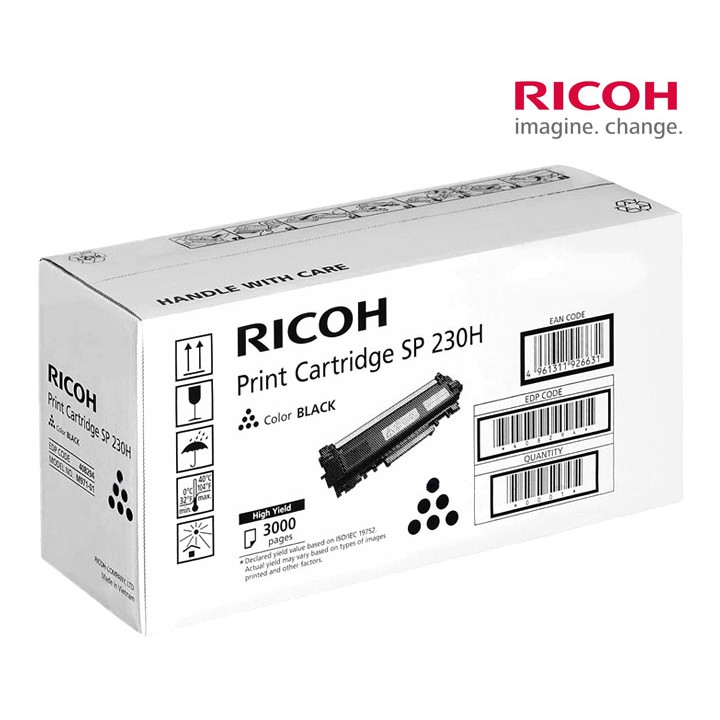 ผงหมึก สีดำ Ricoh SP230H ของแท้ พร้อมส่ง*คนขายหมึก**VP COM* | Shopee ...