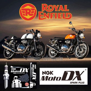หัวเทียนเข็ม Ruthenium NGK Moto DX : CR7EDX-S สำหรับ Royal Enfield 650