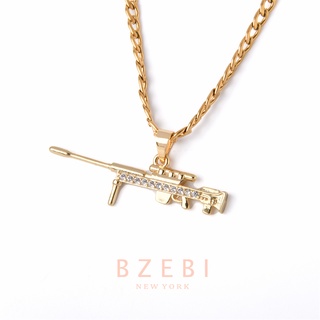 BZEBI สร้อยคอสเตนเลส ชุบทอง 18k น่ารัก แฟชั่น สวยๆ necklace ยาว สร้อยคอแฟชั่นผู้หญิง แฟชั่นสไตล์เกาหลี โรแมนติก เรียบง่าย ของขวัญแฟชั่น สําหรับผู้หญิง 366N