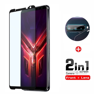 ฟิล์มกระจกคุ้มครองเต็มรูปแบบ สำหรับ ASUS Rog Phone 3 ASUS Rog Phone 2 3 5 Pro ultimate