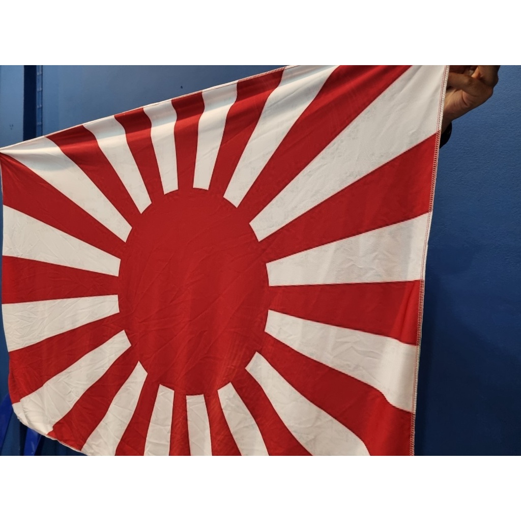 ผ้าตกแต่งผนัง-ผ้าธง-ตกแต่งห้องนอน-ตกแต่งห้องนั่งเล่น-ลายธงชาติต้อนรับบอลโลก-ธงญี่ปุ่น-ชัดสวย