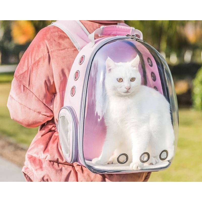 ภาพหน้าปกสินค้าMJ - กระเป๋าอวกาศสัตว์เลี้ยงสะพายหลัง จากร้าน mj_pets บน Shopee