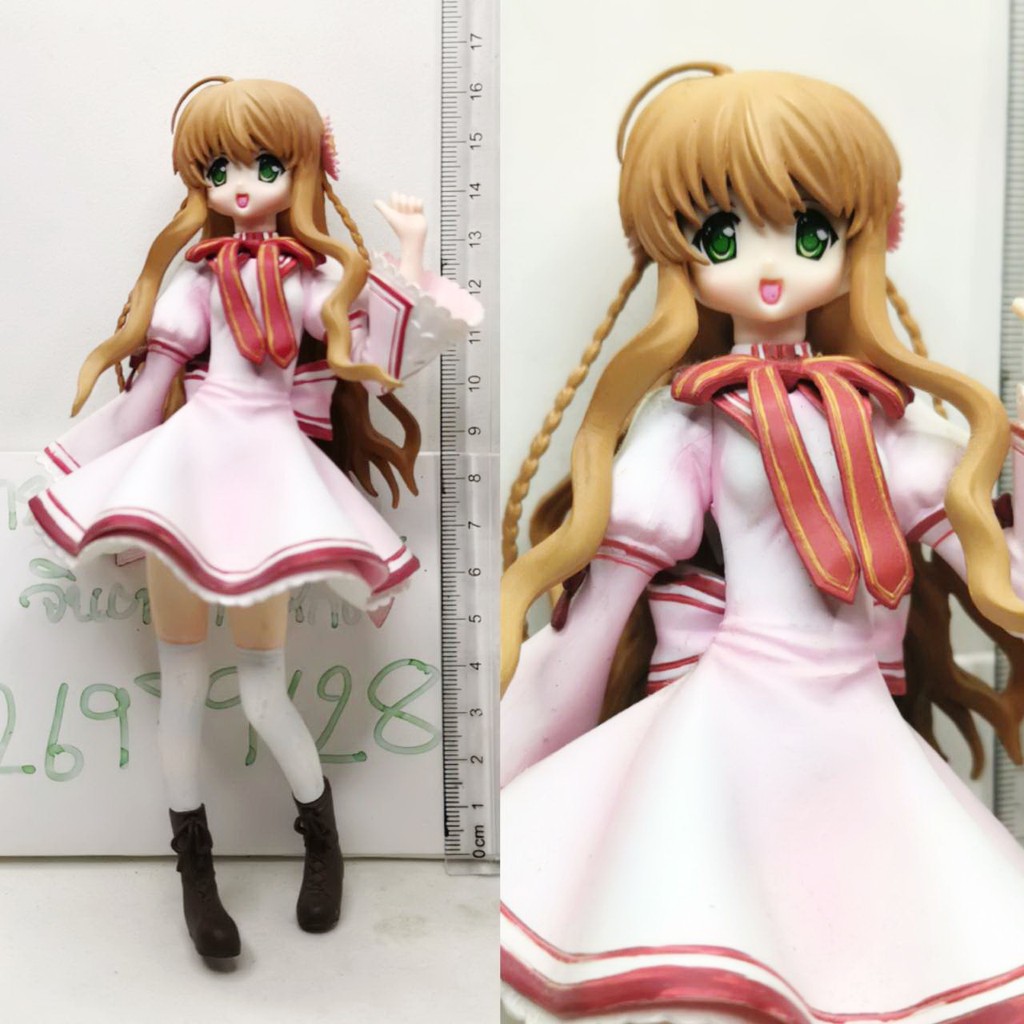 แท้-มือ2ไม่มีฐาน-megahouse-rewrite-high-priestess-akane-senri-pvc-figure-taito-rewrite-heroine-figure