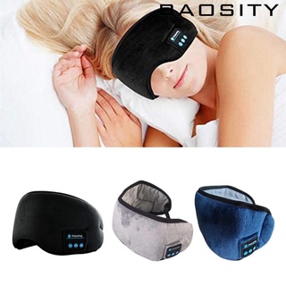 【Baosity*】Sleep Eye Mask Headphones, Sleep Mask Stereo Headphones, Hands Free, Blue
