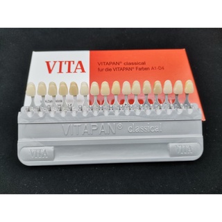 อุปกรณ์ทันตกรรมอุปกรณ์ฟอกฟันขาว Porcelain Vita Classical 16สี