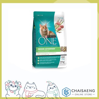 Purina One indoor Advantage Adult Premium Cat Food เพียวริน่า วัน อาหารแมวชนิดเม็ด สำหรับแมวเลี้ยงในบ้าน 400 กรัม