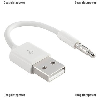 Coagulatepower สายเคเบิ้ลซิงค์ข้อมูล Usb สําหรับ Ipod Shuffle 3rd 4th 5th