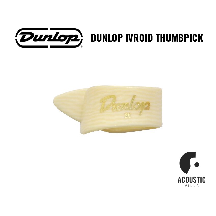 ภาพหน้าปกสินค้าปิ๊กนิ้วโป้ง Dunlop Ivoroid Thumbpick