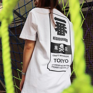 (now)Original NBHD Japanese Tide T-shirt Pure Cotton NEIGHBORHOOD Limited Joint Short Sleeve Couple Z8J3