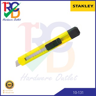 สินค้า Stanleyคัตเตอร์เล็ก ขนาด 9 mm. 10-131 ( Retractable Cutter )