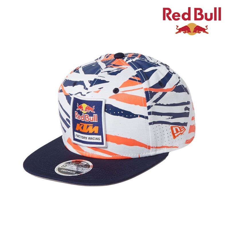 หมวกแข่งรถ-red-bull-ktm-หมวกฮิปฮอป-redbull-motogp-motorspors-หมวกปรับได้