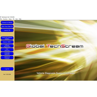 หัวสแกนและโปรแกรมสแกนวิเคราห์ปัญหารถศูนย์บริการโตโยต้า techstream ราคาเอื้อมถึง ใช้ง่ายสำหรับอู่ ซ่อมเอง ไม่ต้องง้อศูนย์