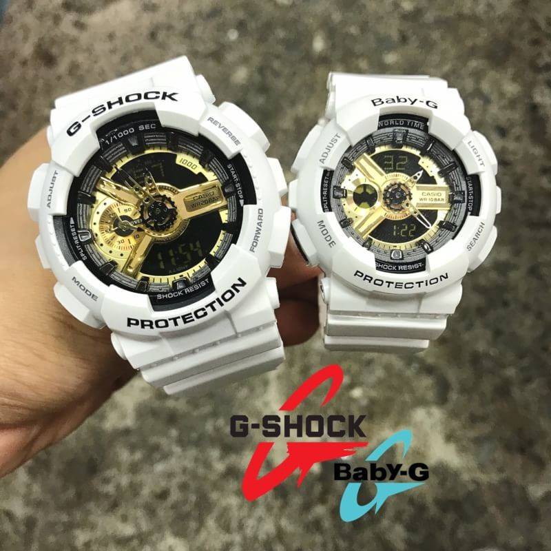 g-shock-คู่ขาว