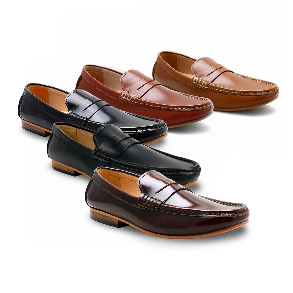 รูปภาพของBROWN STONE Classy Penny Loafers Collectionลองเช็คราคา