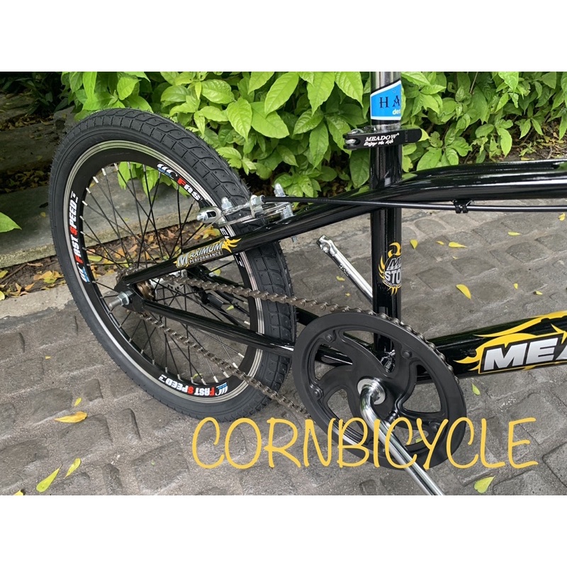 จักรยาน-bmx-meadow-รุ่น-racing-limited-สีดำ-แข็งแรง-คุณภาพดีเยี่ยม