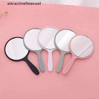 ACTH Handheld Makeup Mirror Round Vanity Mirror with Handle Hand Mirror Cosmetic .