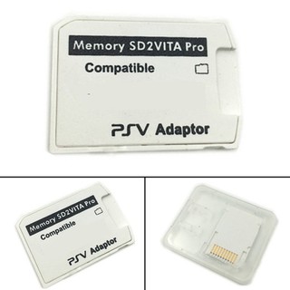 v5 . 0 sd 2vita psvsd pro อะแดปเตอร์การ์ดหน่วยความจําสําหรับ ps vita henkaku 3 . 60 micro sd