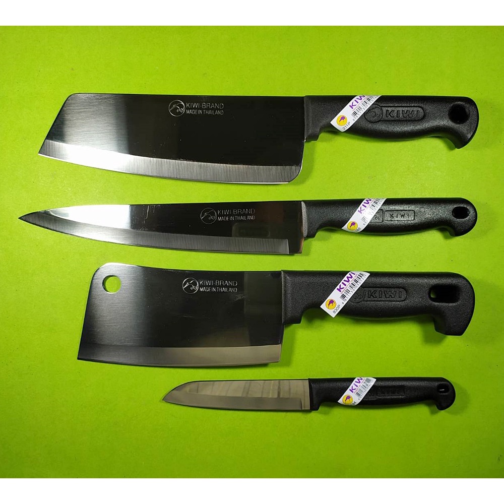 Set of four Thai knives, Kiwi - ImportFood
