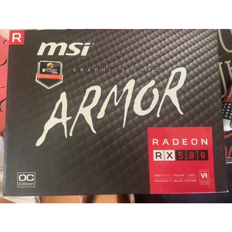 MSI ARMOR RX580 8GB OC | Shopee Thailand