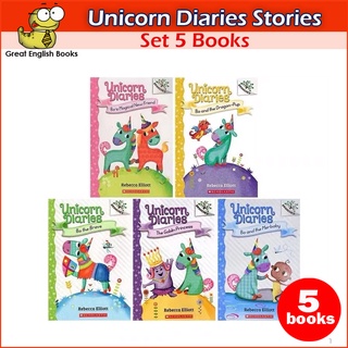 พร้อมส่ง Scholastic Branches Unicorn Diaries Stories Set 5 Books