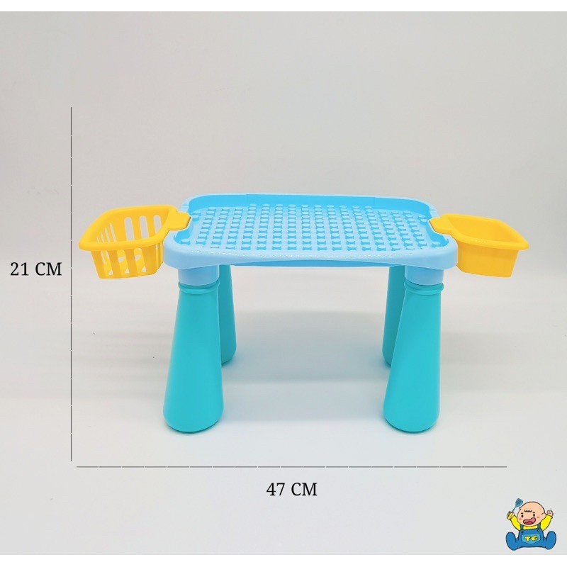 ใส่โค๊ด-bau1aug50-ลดทันที-50-บ-โต๊ะตัวต่อพร้อมบล็อก-66-ชิ้น-ferris-wheel-building-blocks-table-ชิงช้าสวรรค์-และโยกเยก