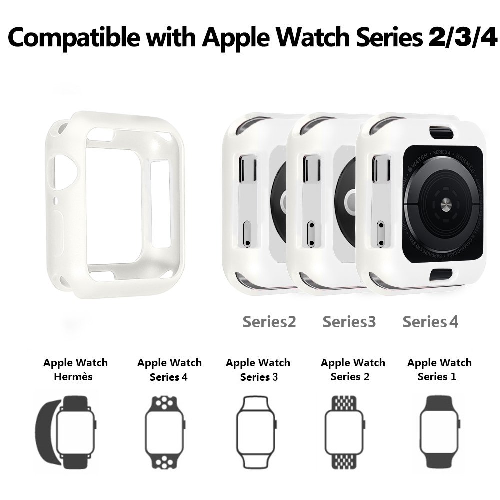 ภาพสินค้าสาย iwatch Series 7 เคสสำหรับนาฬิกา Apple Watch ขนาด 38 42 มม. จากร้าน kaka1688002.th บน Shopee ภาพที่ 3