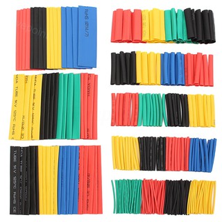 328x Electrical Cable Heat Shrink Tube Tubing Wrap Sleeve Assortment