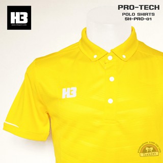 ภาพขนาดย่อของภาพหน้าปกสินค้าH3 เสื้อโปโล PRO TECH รุ่น SH PRO01 100% จากร้าน chirumon บน Shopee