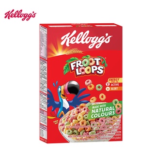 ภาพขนาดย่อของภาพหน้าปกสินค้าKellogg's Froot Loops เคลล็อกส์ ฟรูตลูปส์ อาหารเช้า ซีเรียลธัญพืช 150 g. จากร้าน sino_family_shop บน Shopee ภาพที่ 1