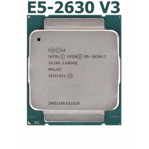 Intel Xeon E5-2630 V3 2.4 GHz Octa core (8 Core 16 Thread) CPU E5-2630L ...