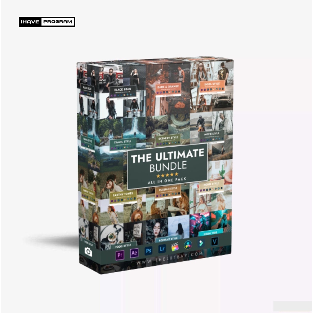แฟลชไดร์ฟรวมชุดพรีเมี่ยมพรีเซ็ตส์ LUTs - The Ultimate Bundle | Shopee ...