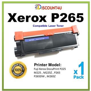 Discount4U .. ตลับเทียบเท่า TONER P265 P225D (CT202330)  Discount4U เพราะเราลดให้คุณถูกกว่าใคร ฟรี…!!! ค่าจัดส่ง