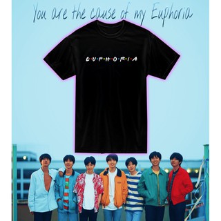 KPOP Bangtan เสื้อเชิ้ตเพื่อน Euphoria / เสื้อยืด Euphoria / สินค้าอิ่มอกอิ่มอกอิ่มใจ xXW