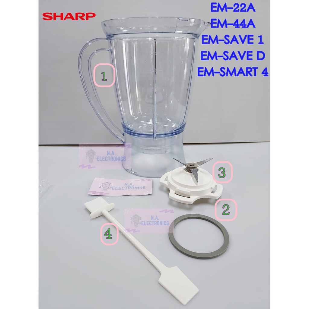 SHARP รุ่น EM-22A , EM-44A , EM-SAVE 1 , EM-SAVE D , EM-SMART 4 อะไหล่ ...