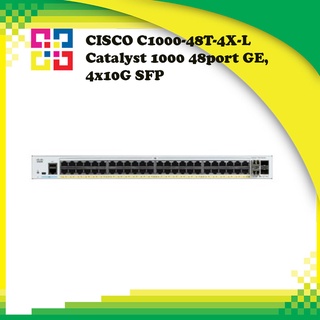 CISCO C1000-48T-4X-L Catalyst 1000 48port GE, 4x10G SFP