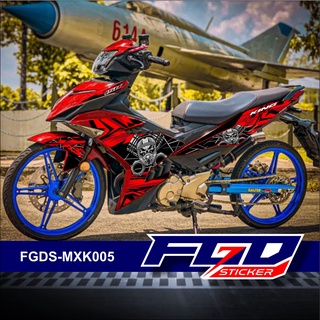 สติกเกอร์กราฟฟิค สําหรับ Yamaha MX King 150 FGDS-MXK005