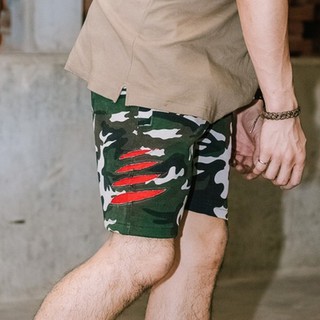 กางเกงขาสั้น พรีเมี่ยม ผ้า COTTON รหัส WT280 CLAW PANT สีทหารเขียว เล็บเสือดำ