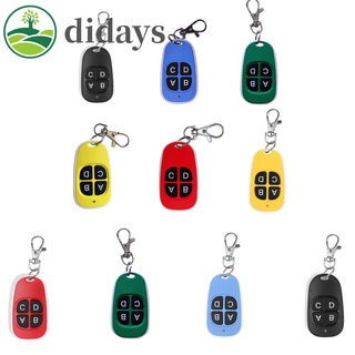 Didays 315/433MHz รีโมทควบคุม 4 คีย์สําหรับประตูโรงรถ