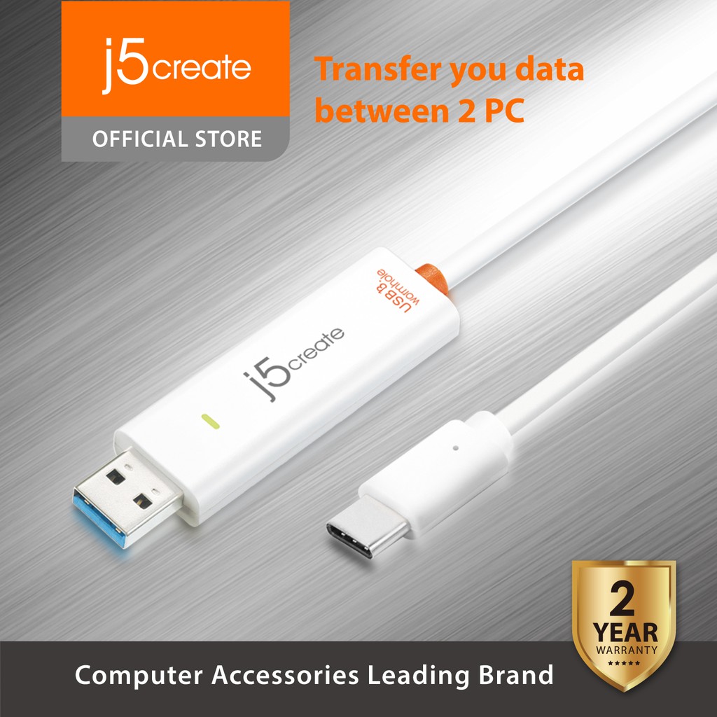 j5create-juc501-usb-3-0-wormhole-switch-transfer-cable-สายถ่ายโอนข้อมูล-ของแท้-ประกันศูนย์-2ปี