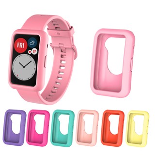 ภาพหน้าปกสินค้าเคสนาฬิกาข้อมือ ชนิด TPU สำหรับ Huawei Watch Fit Smart Watch ซึ่งคุณอาจชอบราคาและรีวิวของสินค้านี้