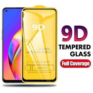 9D ฟิล์มกระจก เต็มจอ OPPO A78 A58 A17K A96 A77 A77s A76 A94 A74 A57 A17 A16 A12 A15 A92 A52 A53 A15s F11 Pro A5 A9 2020 A7 F7 F9 A31 A5s 4G 5G 2023