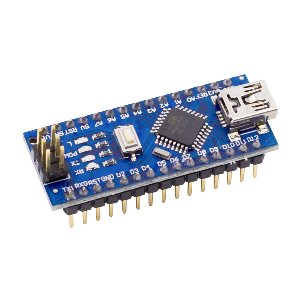 ภาพสินค้าArduino Nano V3.0 with 328 Microcontroller CH340 Chip พร้อมสาย USB ได้รับใน 3 วันทำการ จากร้าน modela.rayong บน Shopee ภาพที่ 3