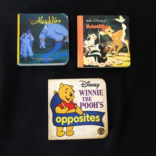 [เซต] หนังสือภาพสำหรับเด็ก Disney mini books มือสอง ราคาถูก