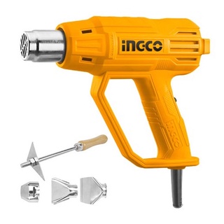 INGCO เครื่อง เเป่าลมร้อน 2000วัตต์  รุ่น HG20008 HG200038  อุปกรณ์ 5ชิ้น อิงโค้ แท้100%