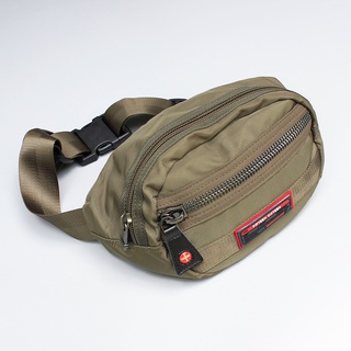 กระเป๋าใบคาดเอว ใบใหญ่ ช่องใส่ของ 5 ช่อง กระเป๋าแนวทหาร รุ่น 6169