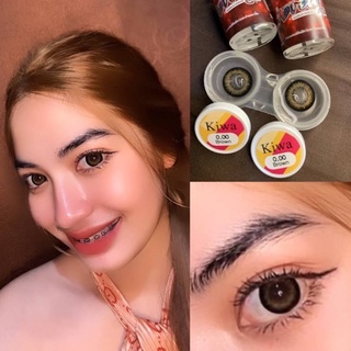 kiwa/daisy brown รุ่นน้ำตาลตาโต ตัดขอบเข้มตาหวาน