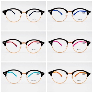 สินค้า 5147 แว่นสายตายาว แว่นตากรองแสงสีฟ้า กรอบเหล็ก แว่นตา แว่นตาผู้ชาย แว่นตาผู้หญิง