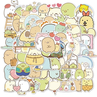 สติ๊กเกอร์ลายการ์ตูน San - X Sumikkogurashi กันน้ํา 50 ชิ้น