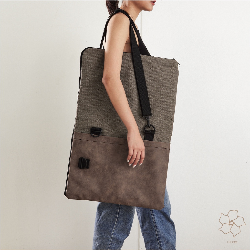 กระเป๋าใส่กระดาน-วาดรูปa2และสามารถพับเป็นกระเป๋าสะพายได้-handmade